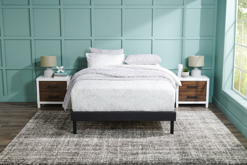 Base plateforme Breeze pour très grand lit - noir