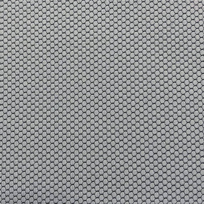 Fauteuil président Hayes de 25 po - blanc et gris