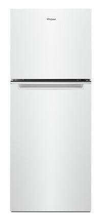 Réfrigérateur Whirlpool de 11,6 pi³ et de 24 po à congélateur supérieur - blanc - WRT112CZJW