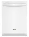 Lave-vaisselle encastré Whirlpool de 24 po et de 50 dBA avec commandes sur le dessus - blanc - WDT740SALW