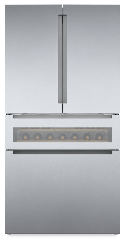Bosch 21 Cu. Ft. French-Door Bottom Mount Refrigerator - B36CL81ENG - Refrigerator in Stainless Steel