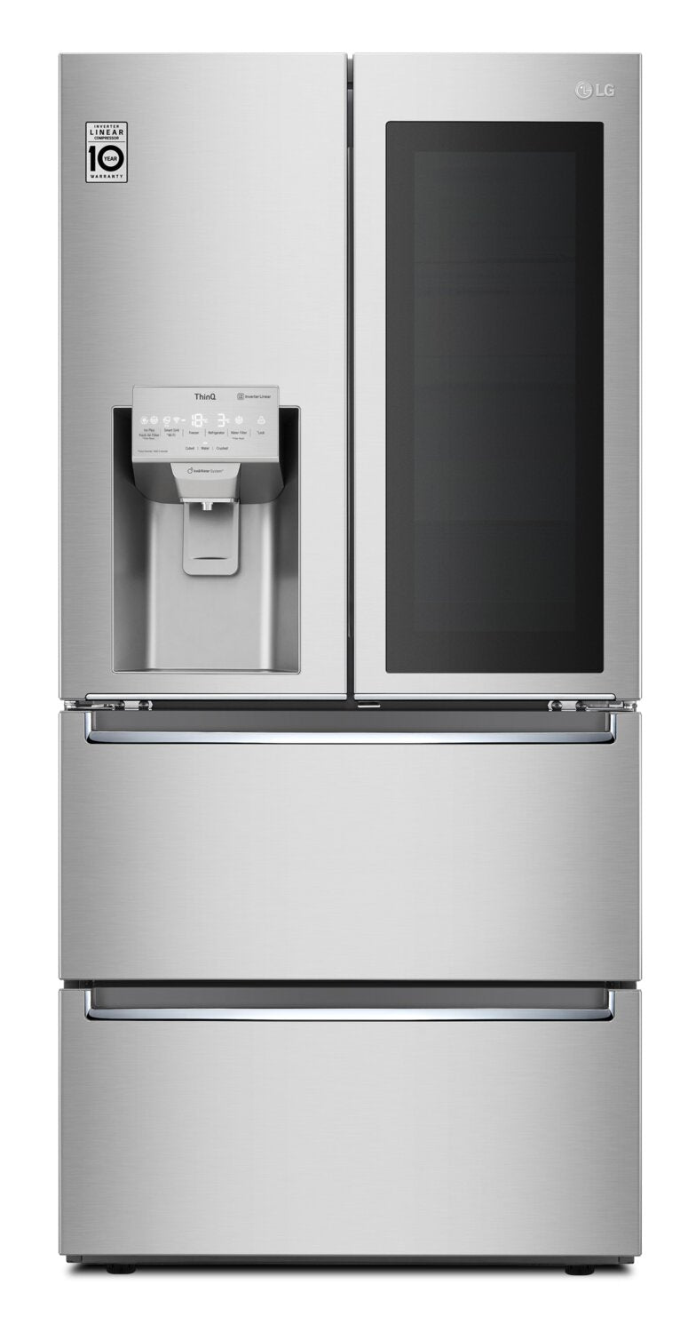 Réfrigérateur LG de 18,3 pi³ à 4 portes de profondeur comptoir - LR