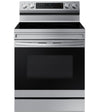 Cuisinière intelligente électrique amovible Samsung de 6,3 pi³ avec friture à air - acier inoxydable - NE63A6511SS/AC