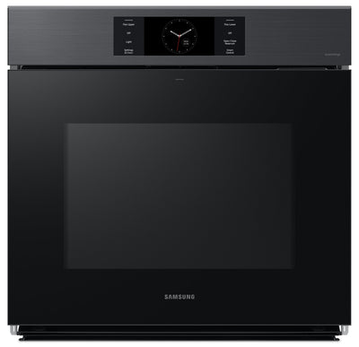Samsung 30" 5.1 Cu. Ft. Electric Single Wall Oven with AI Pro Cooking™ Camera and Air Sous Vide - M… | Four mural simple électrique Samsung de 5,1 pi³ et de 30 po avec caméra AI Pro CookingMC et Air Sous…