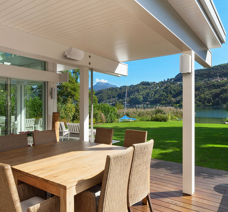 Haut-parleurs pour l’extérieur Atrium 4 de Polk Audio avec haut-parleurs individuels de 4,5 po blancs - AM4088