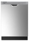 Lave-vaisselle encastré Whirlpool de 24 po et de 57 dBA avec commandes à l’avant - acier inoxydable - WDF341PAPM