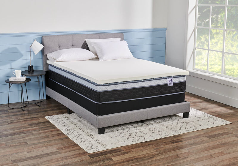 Surmatelas luxueux ferme Bronze de Springwall 2 po pour lit double