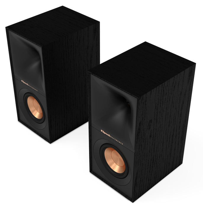 Haut-parleurs stéréo d’étagère R-40M Reference de Klipsch de 200 W