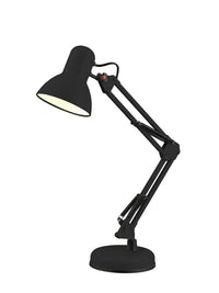 Lampe de travail et de bureau Adrian de 24 po noire