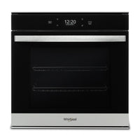 Four mural simple électrique Whirlpool de 2,9 pi³ et de 24 po avec convection véritable - acier inox…