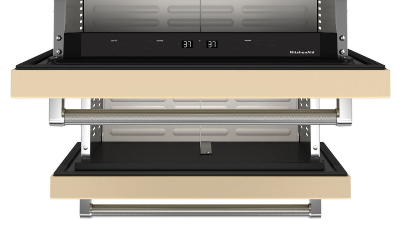 Réfrigérateur-tiroir KitchenAid de 4,3 pi³ et de 24 po sous le comptoir à tiroirs - panneau personnalisable - KUDR204KPA