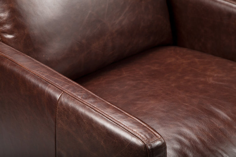 Fauteuil d’appoint Lucca - Chocolat