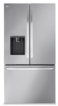 Réfrigérateur LG de 31 pi³ et de 36 po à portes françaises de profondeur standard MAXMC - acier inox…