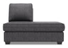 Rallonge pour fauteuil long de droite Roll de la collection Sofa Lab - Luxury Charcoal