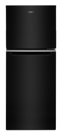 Réfrigérateur Whirlpool de 11,6 pi³ et de 24 po à congélateur supérieur - noir - WRT112CZJB
