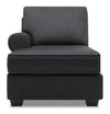 Fauteuil long de droite Roll de la collection Sofa Lab - Pax Pepper