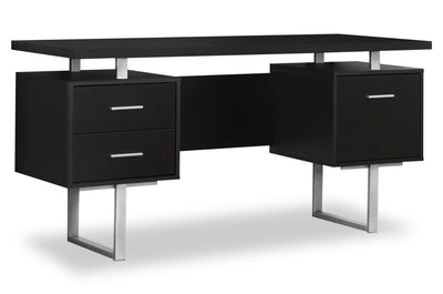 Teagan Reversible Desk - Espresso