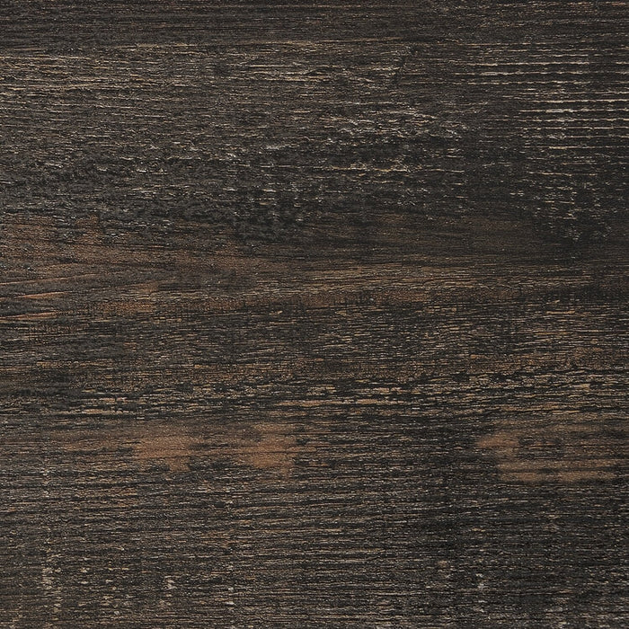 Bureau en forme de L Lewis de 59,84 po à 2 tiroirs - chêne carbone