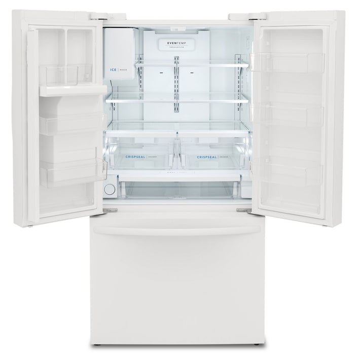 Réfrigérateur Frigidaire de 27,8 pi³ et de 36 po de profondeur standard à portes françaises - blanc - FRFS2823AW