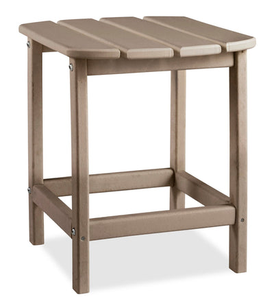 Bask End Table - Taupe