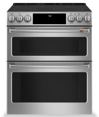 Cuisinière intelligente électrique Café de 6,7 pi³ avec convection européenne véritable - acier inox…