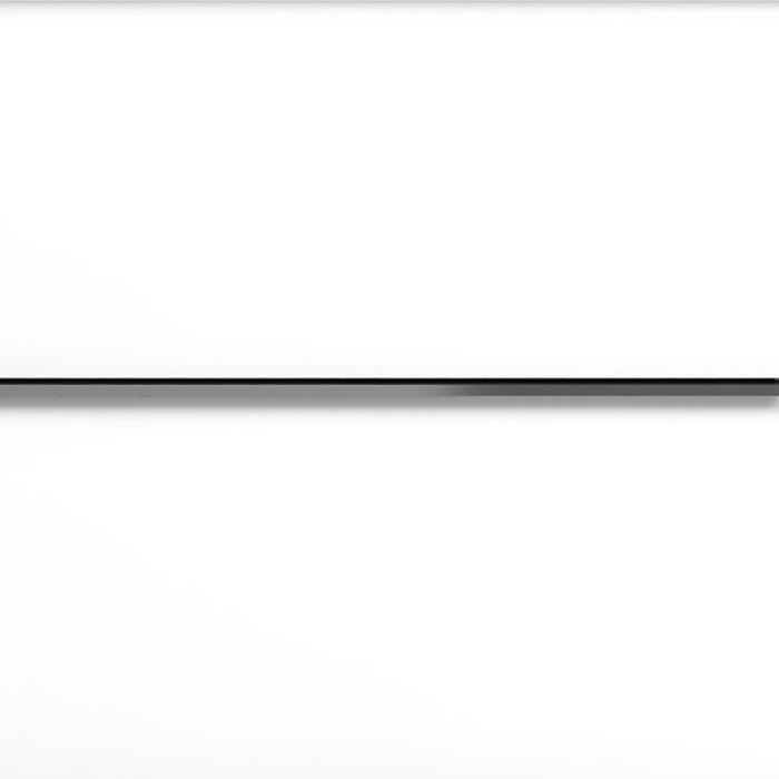 Ensemble de chambre à coucher Gino 6 pièces avec lit à panneaux, commode, miroir et table de nuit - fabriqué en Italie, moderne, blanc - format grand lit