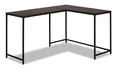 Karter L-Shaped Corner Desk - Espresso