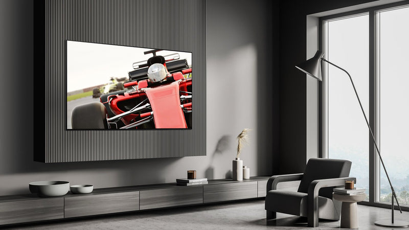 Téléviseur intelligent DELO Samsung UHD 4Kde 55 po à 120 Hz avec HDR10+ et Dolby AtmosMD (QN55S90DAFXZC)