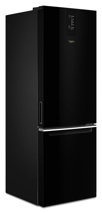 Réfrigérateur Whirlpool de 12,9 pi³ et de 24 po à congélateur inférieur - noir - WRB533CZJB
