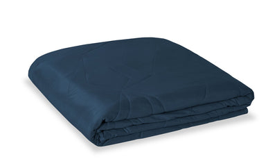 BEDGEAR King Cooling Blanket - Navy | Couverture rafraîchissante BEDGEAR pour très grand lit - bleu marine