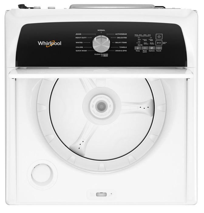 Laveuse Whirlpool à chargement par le haut de 5,2 pi³ - blanche - WTW5015LW