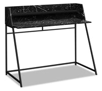Bureau Lawson de 47,25 po - imitation de marbre noir