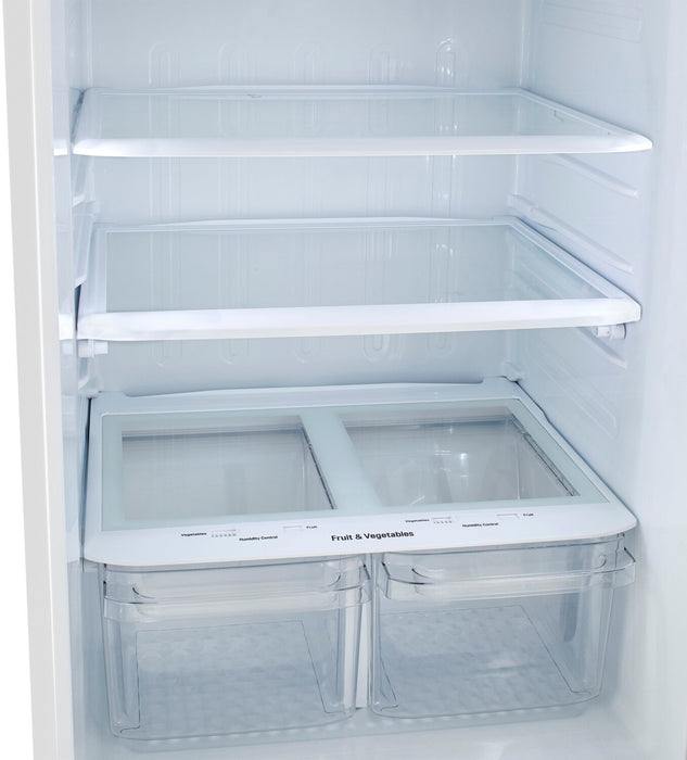 Réfrigérateur LG de 20 pi³ et de 30 po à congélateur supérieur - blanc - LTCS20020W