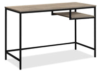 Bureau Franzie de 48 po avec tablette - taupe