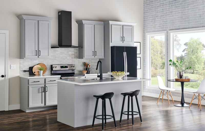 Hotte cheminée pyramidale Broan Designer de 30 po – BWS1304BLS