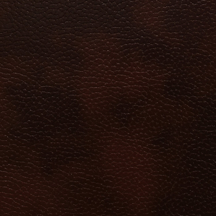 Fauteuil Addison de 42 po fabriqué au Canada en tissu d’apparence cuir avec coussin de siège amovible et capitonnage - brun