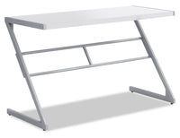 Bureau compact Matt de 48 po - blanc