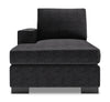 Fauteuil long de droite Track de la collection Sofa Lab - Luxury Charcoal