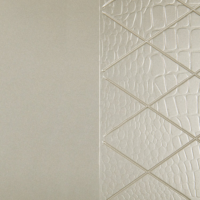 Commode verticale somptueuse Tyra de 40 po (L) x 53 po (H) à 5 tiroirs pour la chambre à coucher - champagne