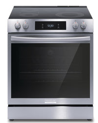 Cuisinière électrique Frigidaire Gallery de 6,2 pi³ avec convection totale et friture à air - acier …