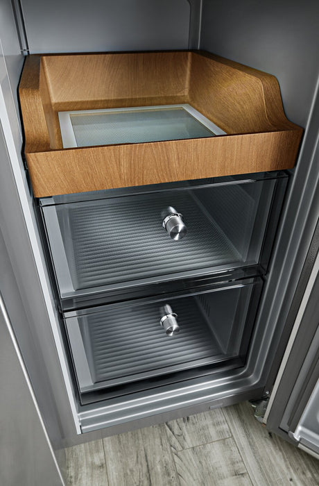 Réfrigérateur KitchenAid de 19,4 pi³ et de 36 po à portes françaises - acier inoxydable - KRQC506MPS