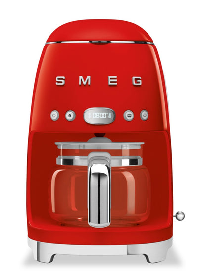 Smeg 10-Cup Drip Coffeemaker - DCF02RDUS|Cafetière à filtre Smeg de 10 tasses - DCF02RDUS