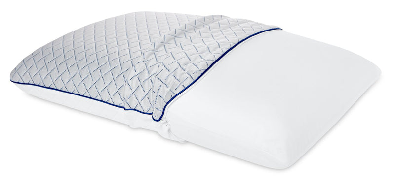 Oreiller Mémoire De Forme 70x36x8 Cm - Soutien Nuque Et Cervicales - Housse Bambou Lavable - Certifié Oeko-Tex - 4