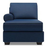 Fauteuil long de droite Roll de la collection Sofa Lab - Pax Navy
