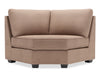 Fauteuil courbé en coin Roll de la collection Sofa Lab - Pax Wicker
