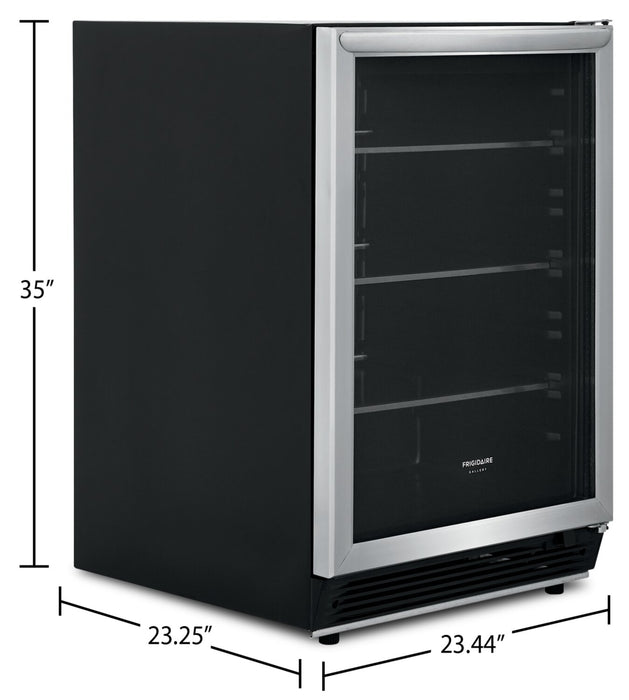 Réfrigérateur Frigidaire Gallery de 5,3 pi³ et de 23,4 po avec refroidisseur à boissons - acier inoxydable - FGBC5334VS