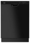 Lave-vaisselle encastré Whirlpool de 24 po et de 57 dBA avec commandes à l’avant - noir - WDF341PAPB