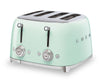 Grille-pain Smeg à fentes longues pour 4 tranches - TSF03PGUS