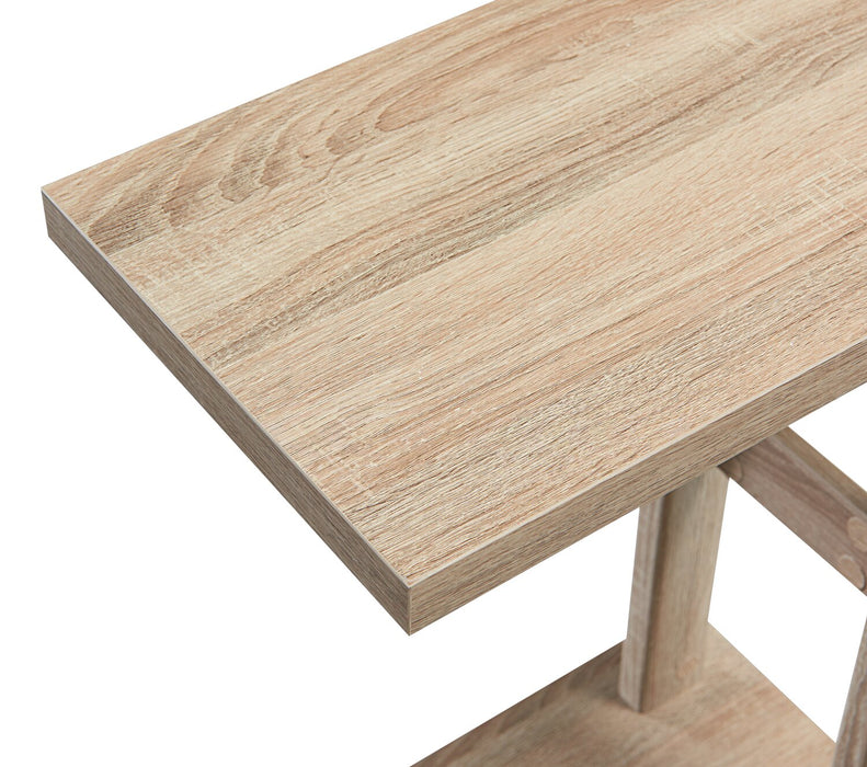 Table de fauteuil Orrie de 11,75 po en forme de C - taupe