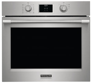 Four mural simple électrique Frigidaire Professional de 5,3 pi³ et de 30 po avec convection totale - acier inoxydable Smudge-ProofMD - PCWS3080AF
